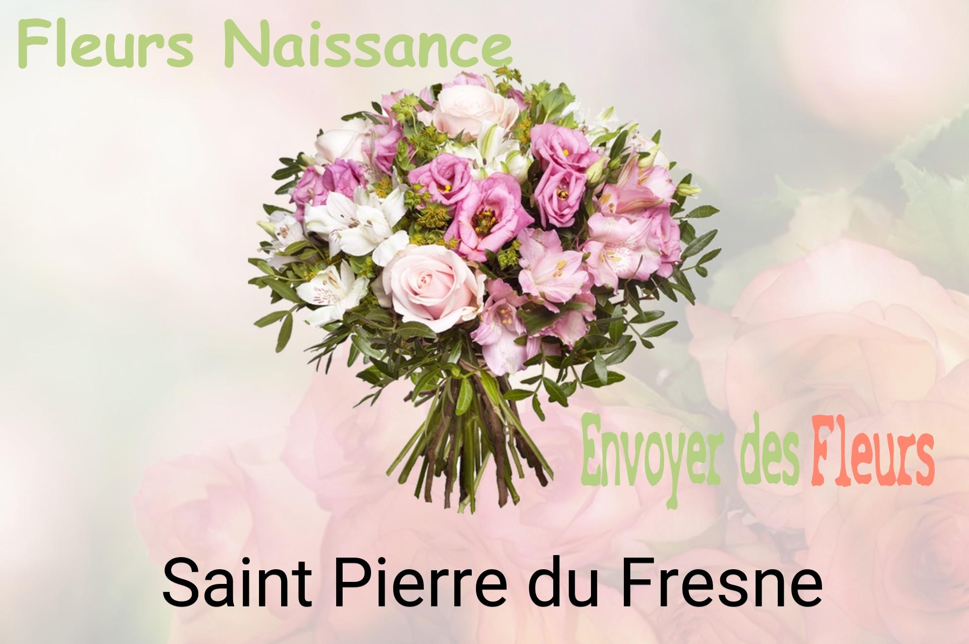Bouquet de fleurs de naissance livré à Saint-Pierre-du-Fresne
