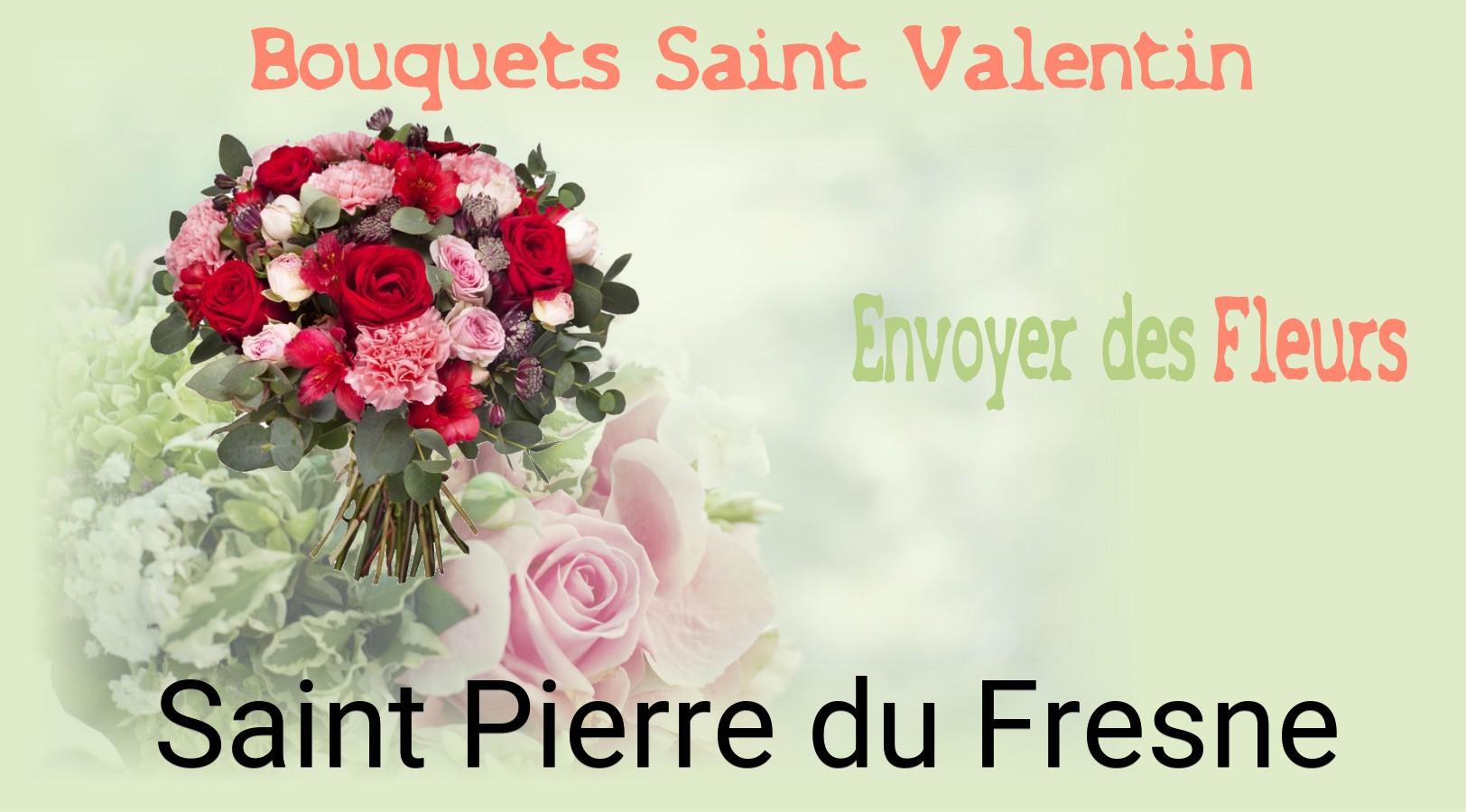 Roses de Saint-Valentin livrées à Saint-Pierre-du-Fresne